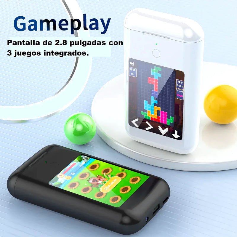 Audífonos Bluetooth Powerbank Pantalla - Varietas Chile - Santiago