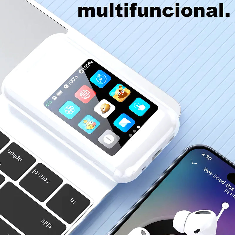 Audífonos Bluetooth Powerbank Pantalla - Varietas Chile - Santiago
