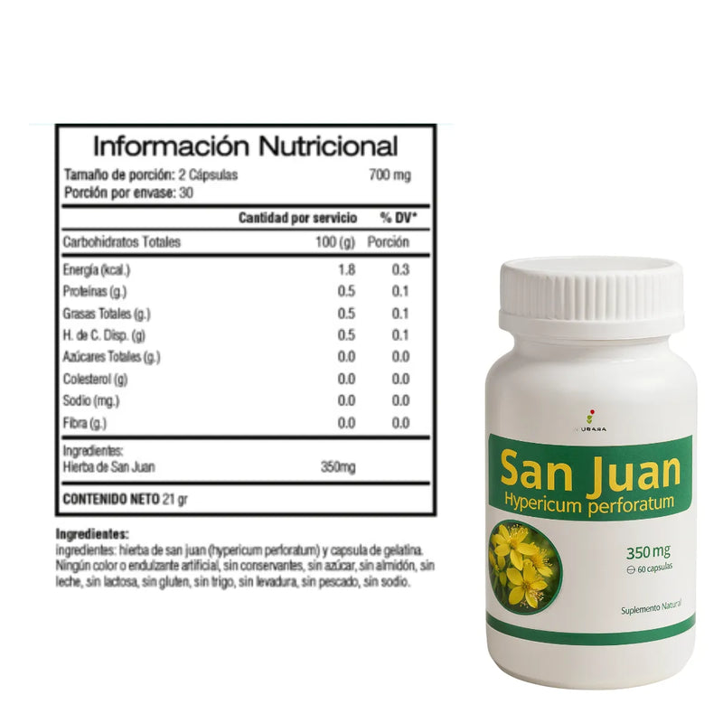 Antidepresivo Natural Hierba San Juan