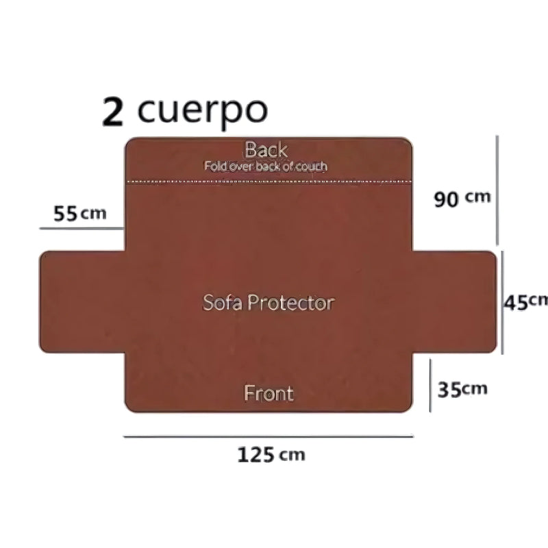 Protector Cubre Sillon Mueble 2 Cuerpos - Varietas Chile - Santiago