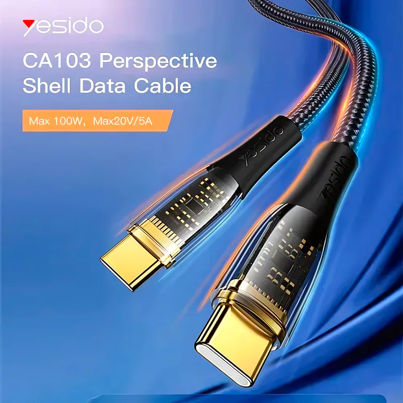 Cable Tipo C A Tipo C Yesido Ca103 - Varietas Chile - Santiago