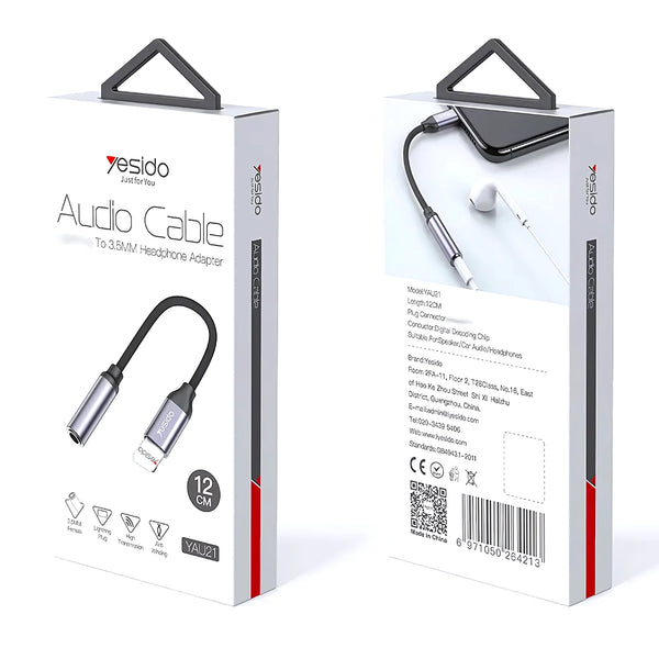 Cable Ip Audio Yesido Yau 21 12 Cm - Varietas Chile - Santiago