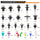 Kit Clip Broche Retención Plástico Auto