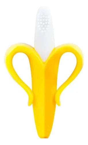 Mordedor Banana De Silicona Para Bebés
