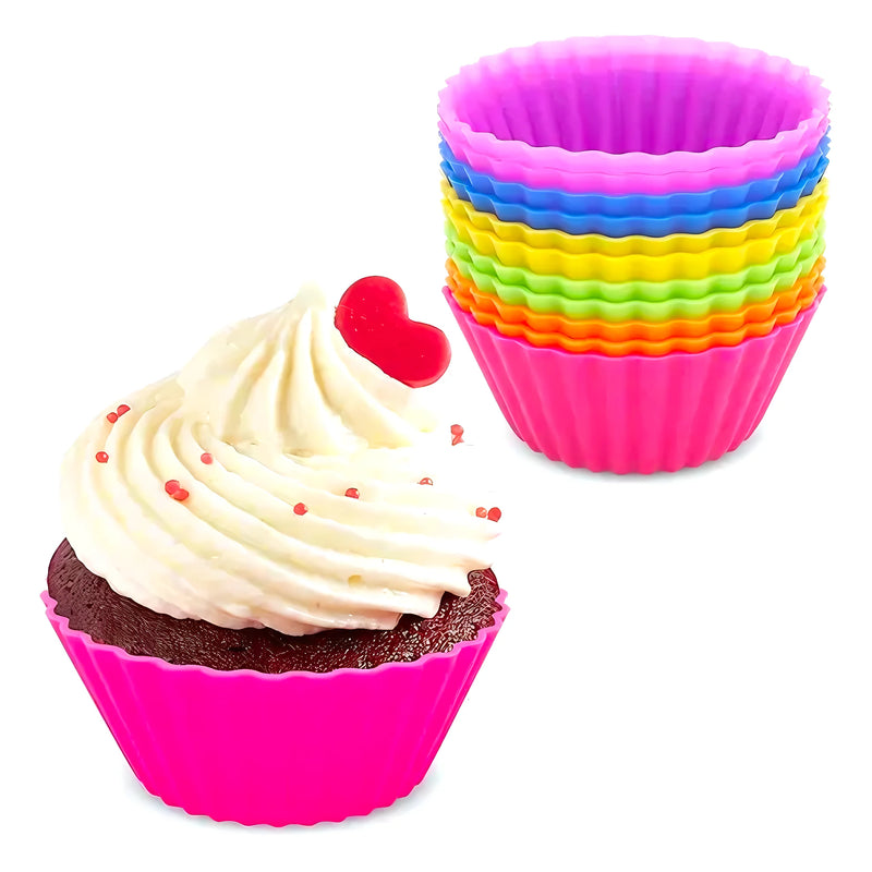 12 Moldes Para Cupcakes Silicona - Varietas Chile - Santiago