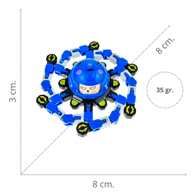 Fidget Spinner Transformable Antiestrés - Varietas Chile - Santiago