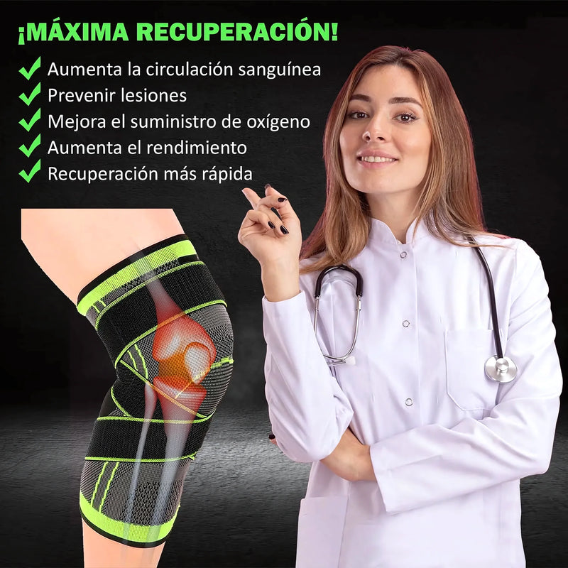 Pack Rodillera Elástica Parche Dolor - Varietas Chile - Santiago