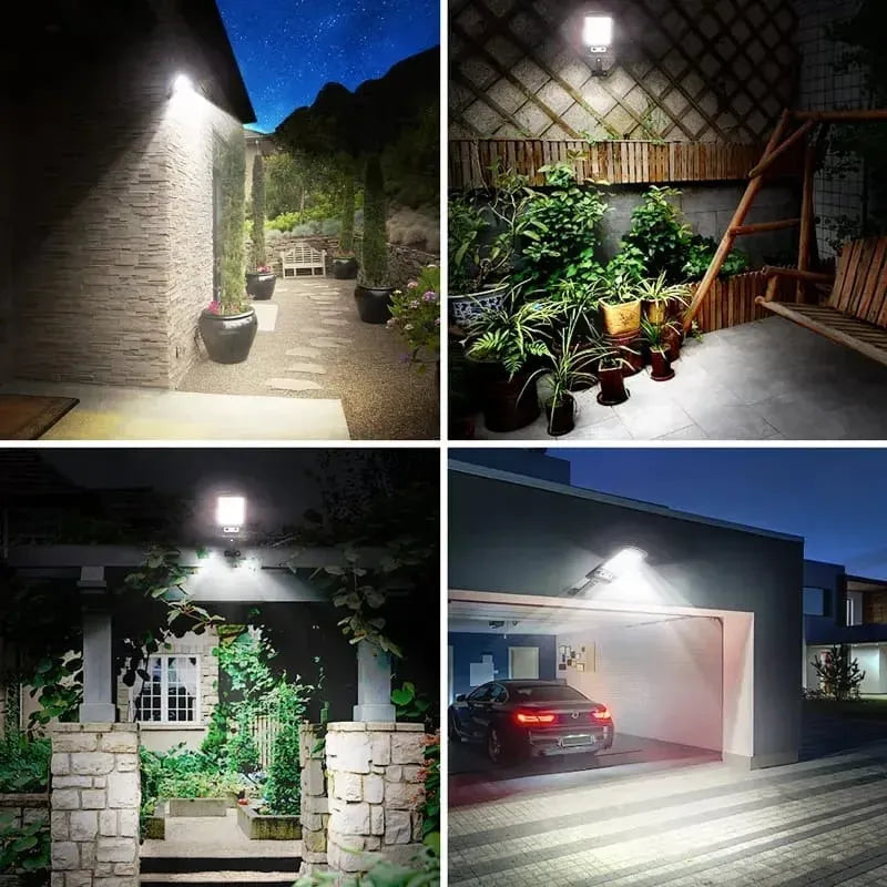 Foco Solarled Exterior Sensor De Movimie -en tu casa Chile - Santiago