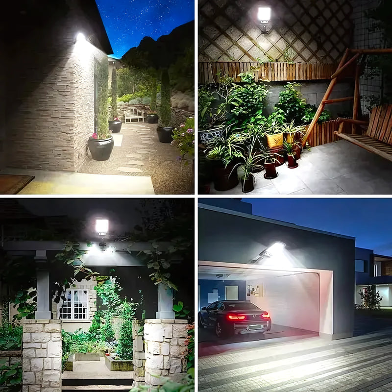 Foco Solarled Exterior Sensor De Movimie - Varietas Chile - Santiago