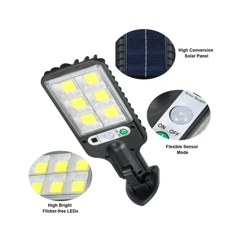 Foco Solarled Exterior Sensor De Movimie -en tu casa Chile - Santiago