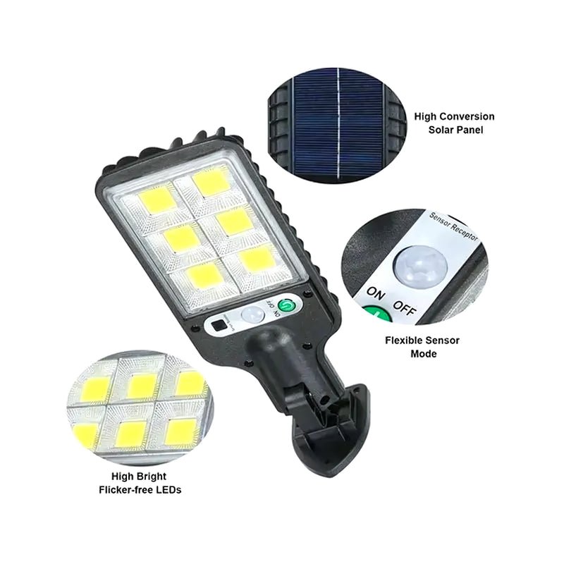 Foco Solarled Exterior Sensor De Movimie - Varietas Chile - Santiago