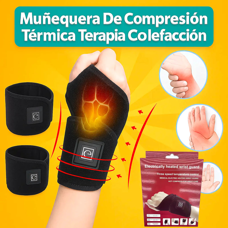 Muñequera Compresión Térmica Terapia - Varietas Chile - Santiago
