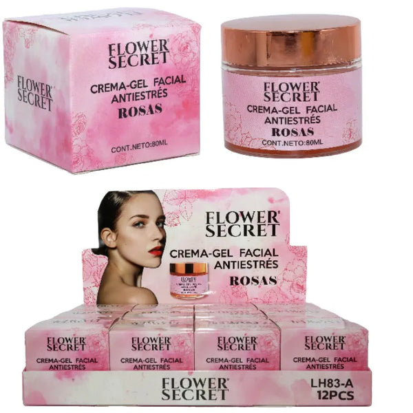Crema Gel Antiestres De Rosas 80 Ml