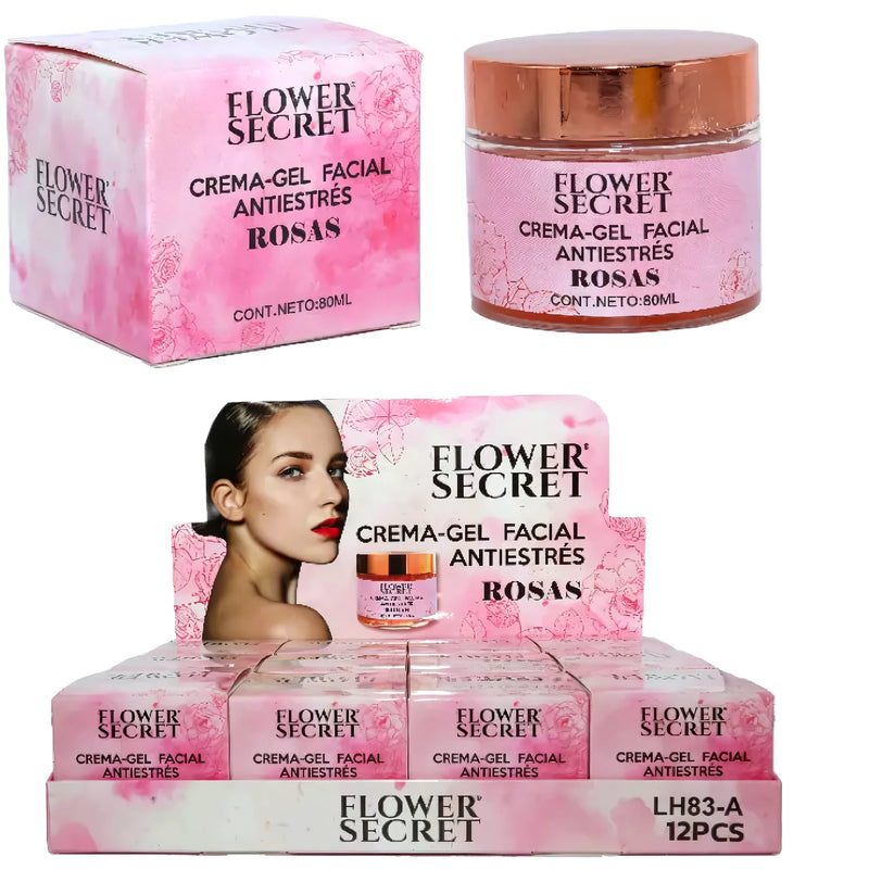 Crema Gel Antiestres De Rosas 80 Ml - Varietas Chile - Santiago