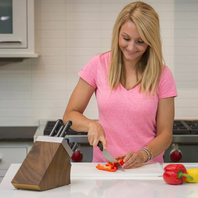 Chefs Edge 10Pz Acero C Bloque Afilador