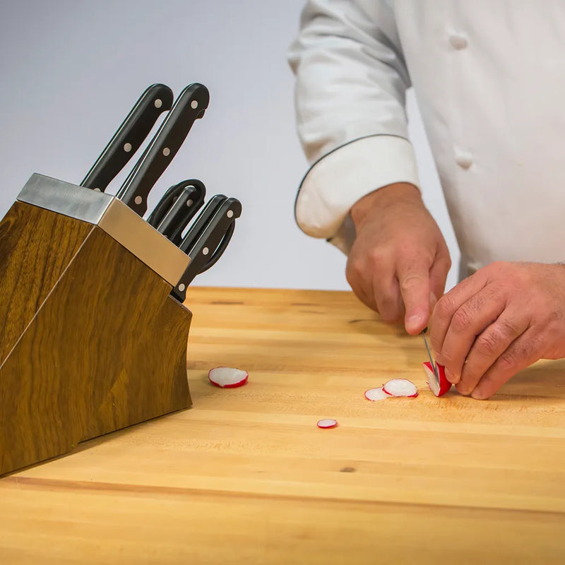 Chefs Edge 10Pz Acero C Bloque Afilador