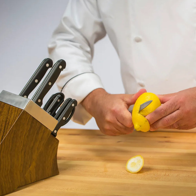 Chefs Edge 10Pz Acero C Bloque Afilador