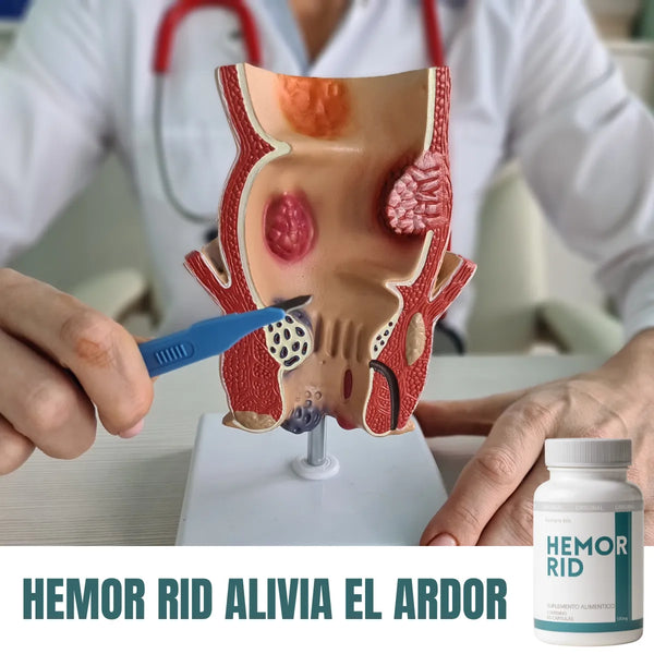 Alivio Rápido De Hemorroides Cápsulas X2