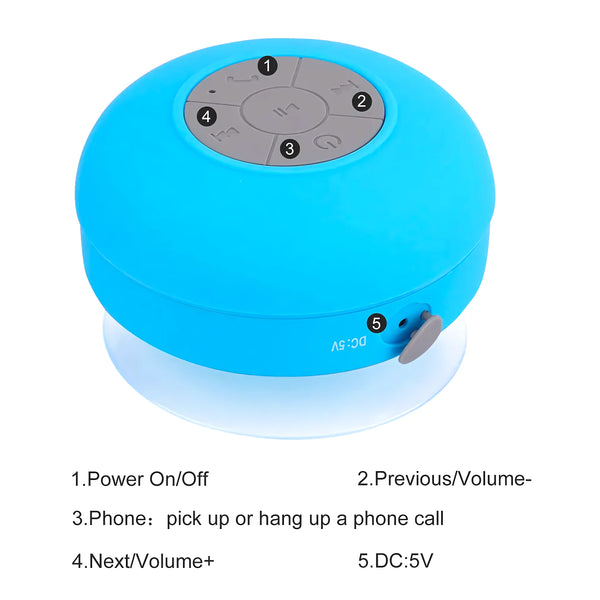 Parlante Bluetooth Portatil Para Ducha - Varietas Chile - Santiago