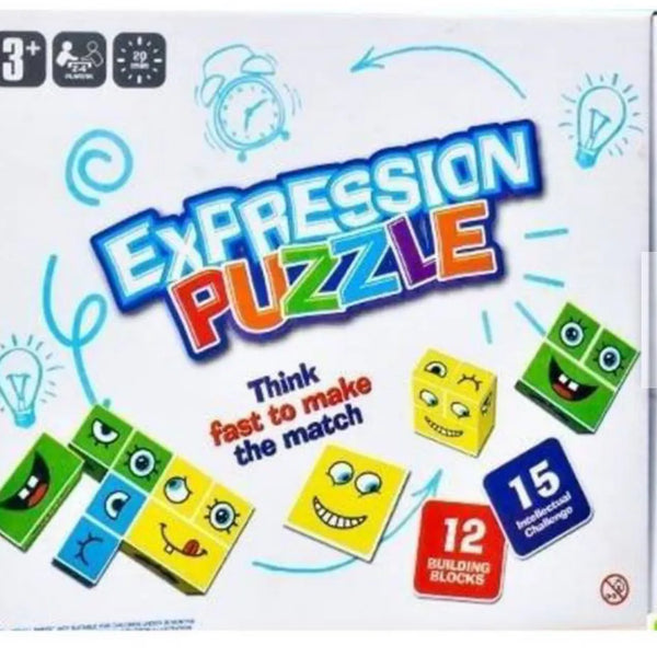 Puzzle Bloques De Madera