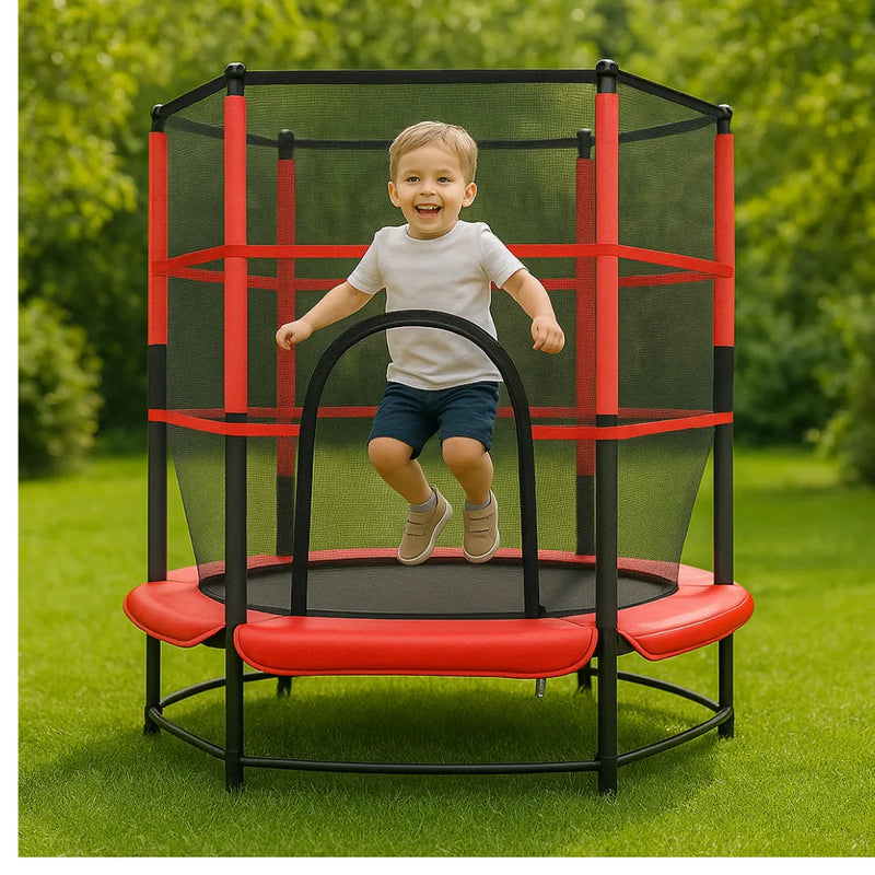 Trampolín 130 Cm Con Red De Seguridad P