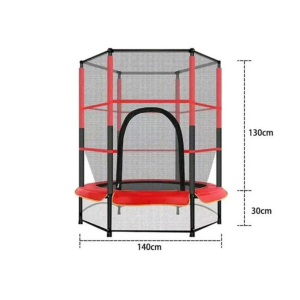 Trampolín 130 Cm Con Red De Seguridad P