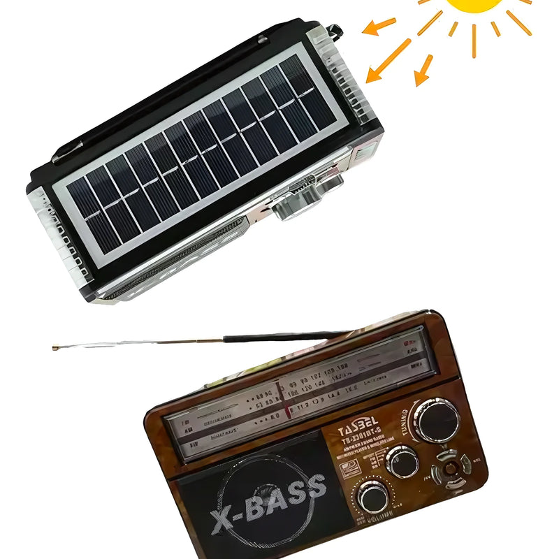 Radio Portátil Carga Solar Waxiba - Varietas Chile - Santiago