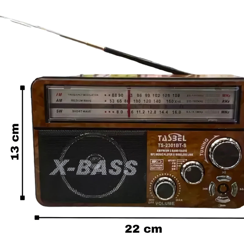 Radio Portátil Carga Solar Waxiba - Varietas Chile - Santiago