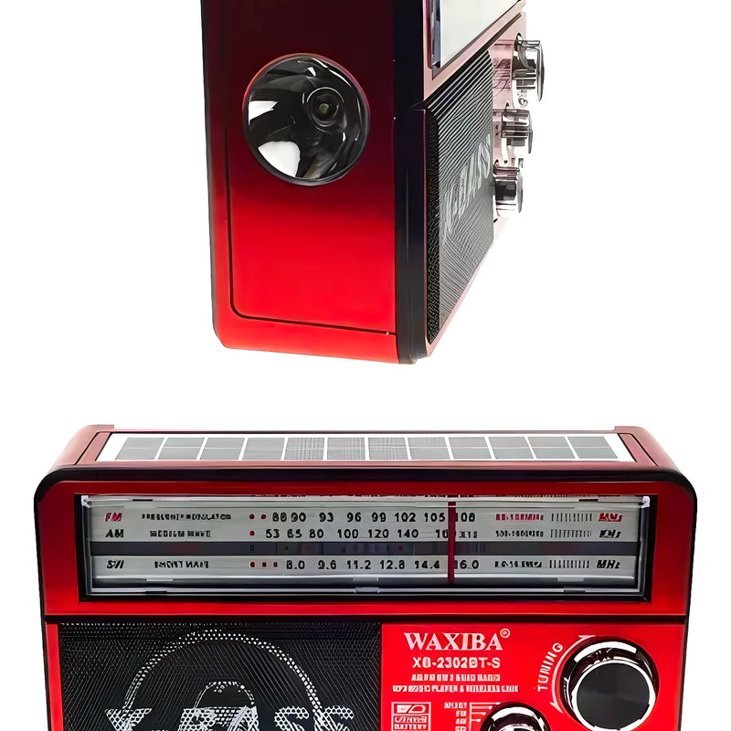 Radio Portátil Carga Solar Waxiba - Varietas Chile - Santiago