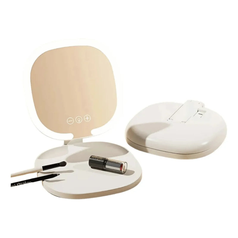 Espejo Luz Led Plegable Portatil