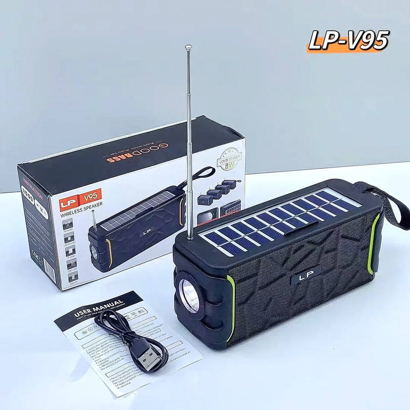 Parlante Bluetooth Radio Carga Solar - Varietas Chile - Santiago