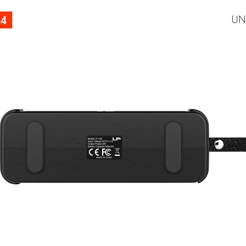 Parlante Bluetooth Radio Carga Solar