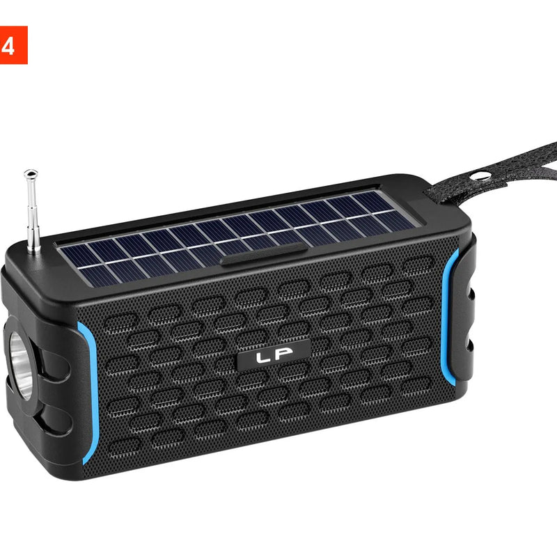 Parlante Bluetooth Radio Carga Solar