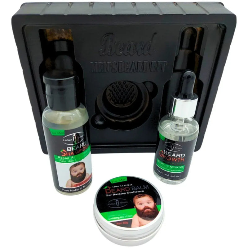 Kit De Cuidado De Barba Aichun 3 En 1