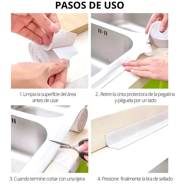 Cinta Adhesiva Reparación Lavaloza Baño - Varietas Chile - Santiago