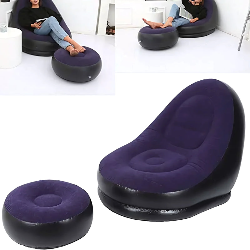 Sofa Inflable Con Puff - Varietas Chile - Santiago