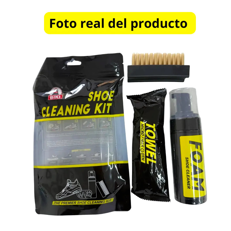 Kit Limpieza Zapatilla Espuma Blanquea - Varietas Chile - Santiago