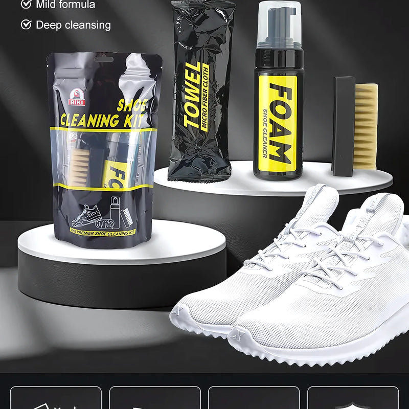 Kit Limpieza Zapatilla Espuma Blanquea - Varietas Chile - Santiago
