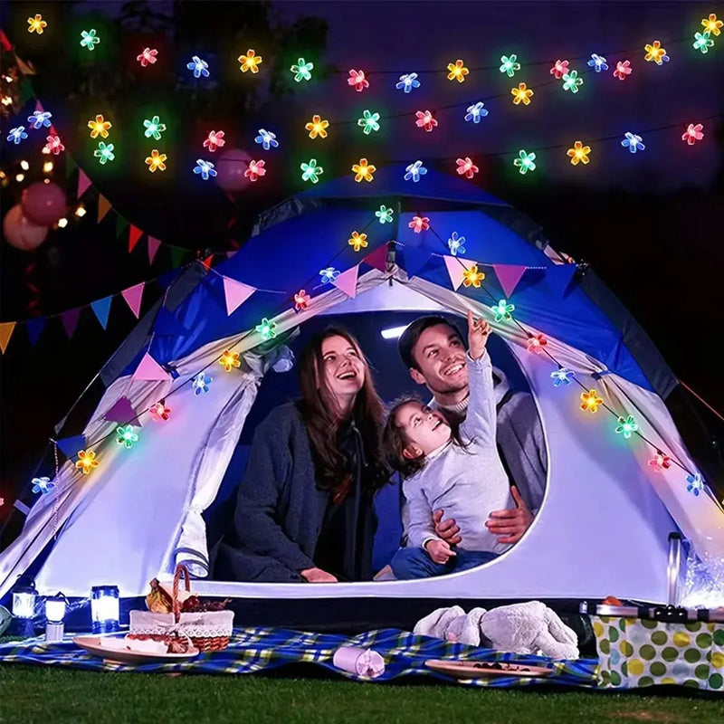 Solar Luces De Flores 5M 20Led8154