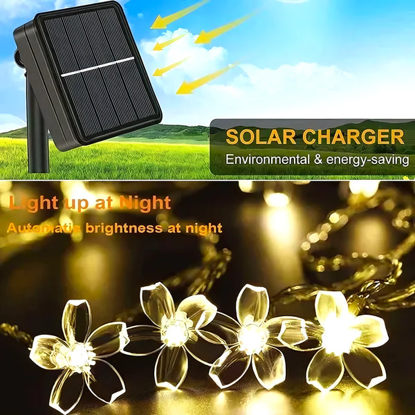 Solar Luces De Flores 5M 20Led8154 - Varietas Chile - Santiago