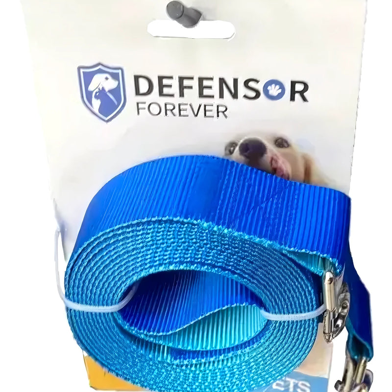Correa Plana Resistente Para Perro Azul - Varietas Chile - Santiago