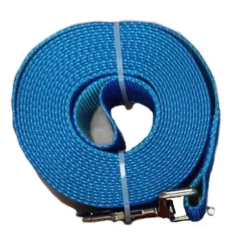 Correa Plana Resistente Para Perro Azul