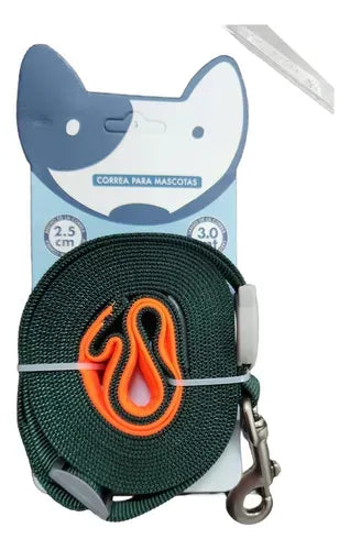 Correa Para Perro Agarre Acolchado Verde