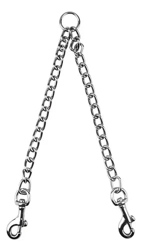 Doble Correa Cadena Para Perros Extensi