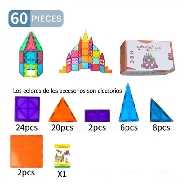 60Pcs Juguetes De Bloques