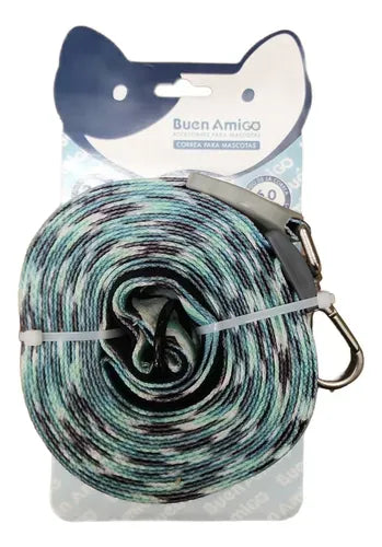 Correa Para Perros 6M Full Color Azul