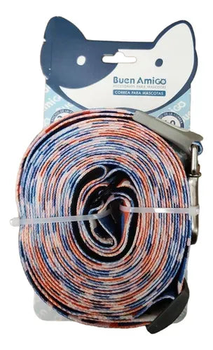 Correa Para Perros 6M Full Color Azul T