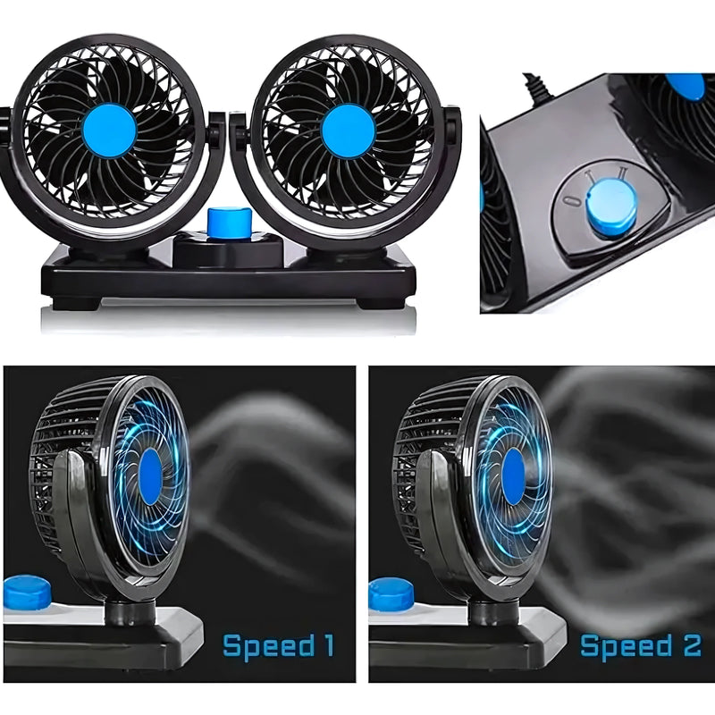 Ventilador Para Auto Doble - Varietas Chile - Santiago