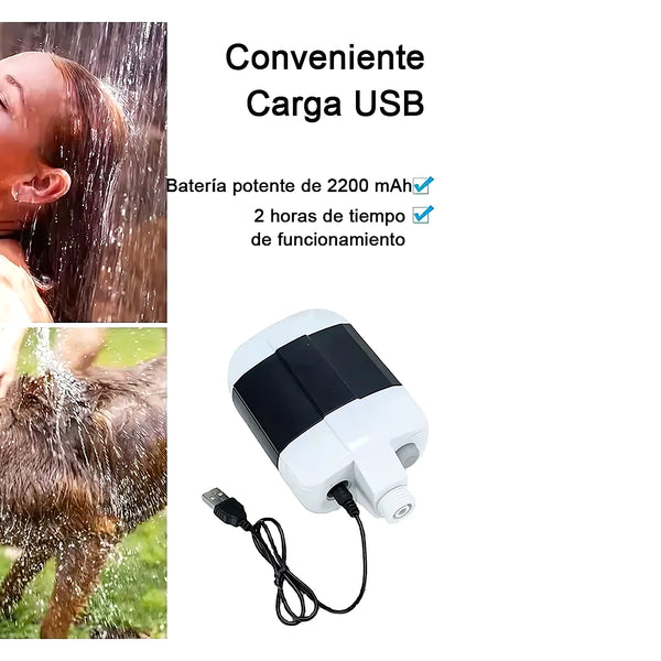 Ducha Portátil Para Camping Ducha Recarg - Varietas Chile - Santiago