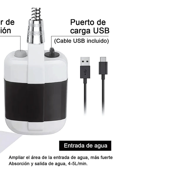 Ducha Portátil Para Camping Ducha Recarg - Varietas Chile - Santiago